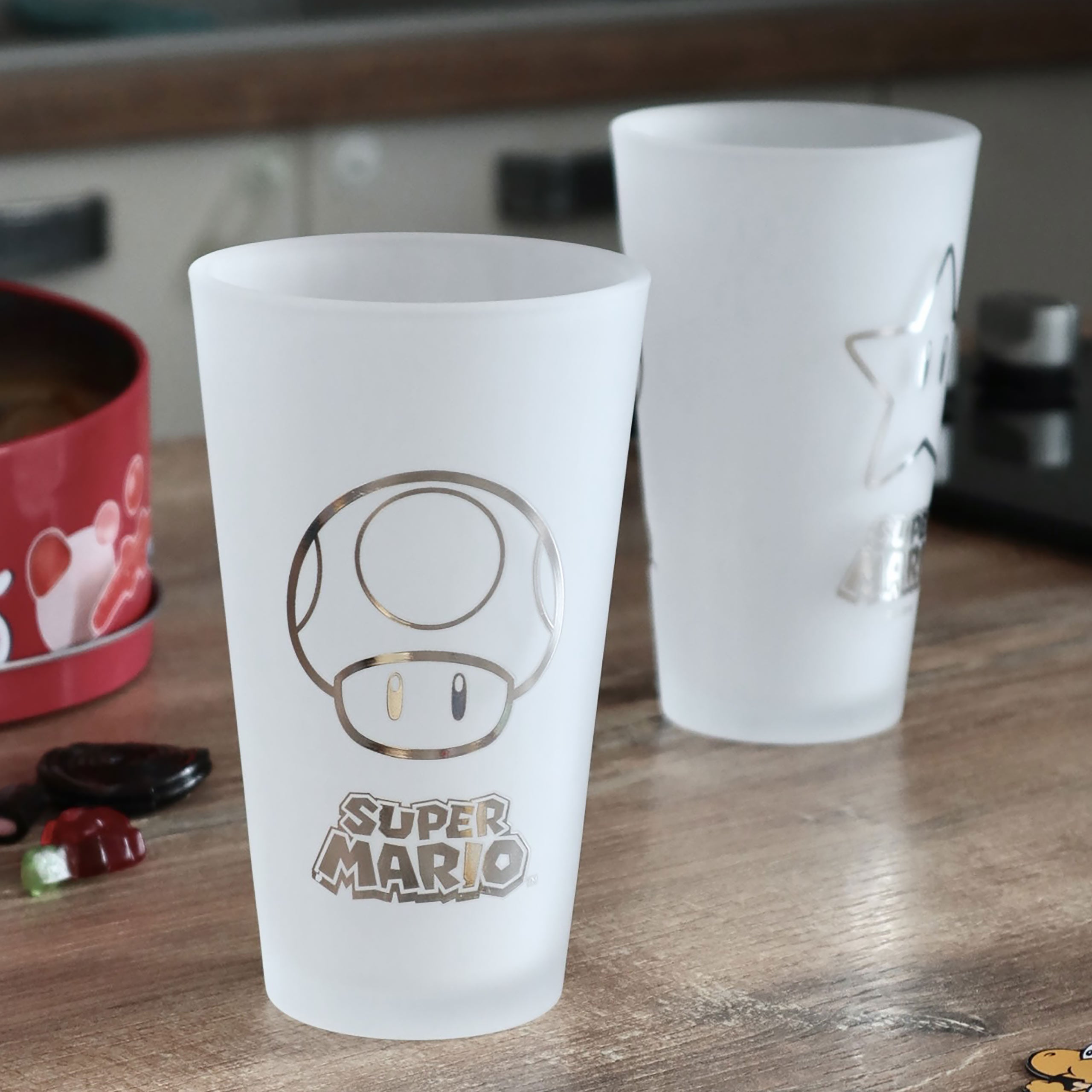 Produktbild Super Mario - Icons Gläser 2er Set