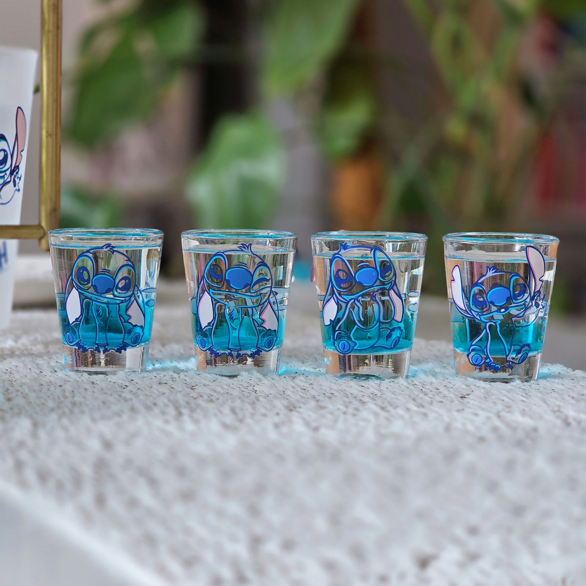 Produktbild Stitch Aloha Gläser 4er Set - Lilo & Stitch