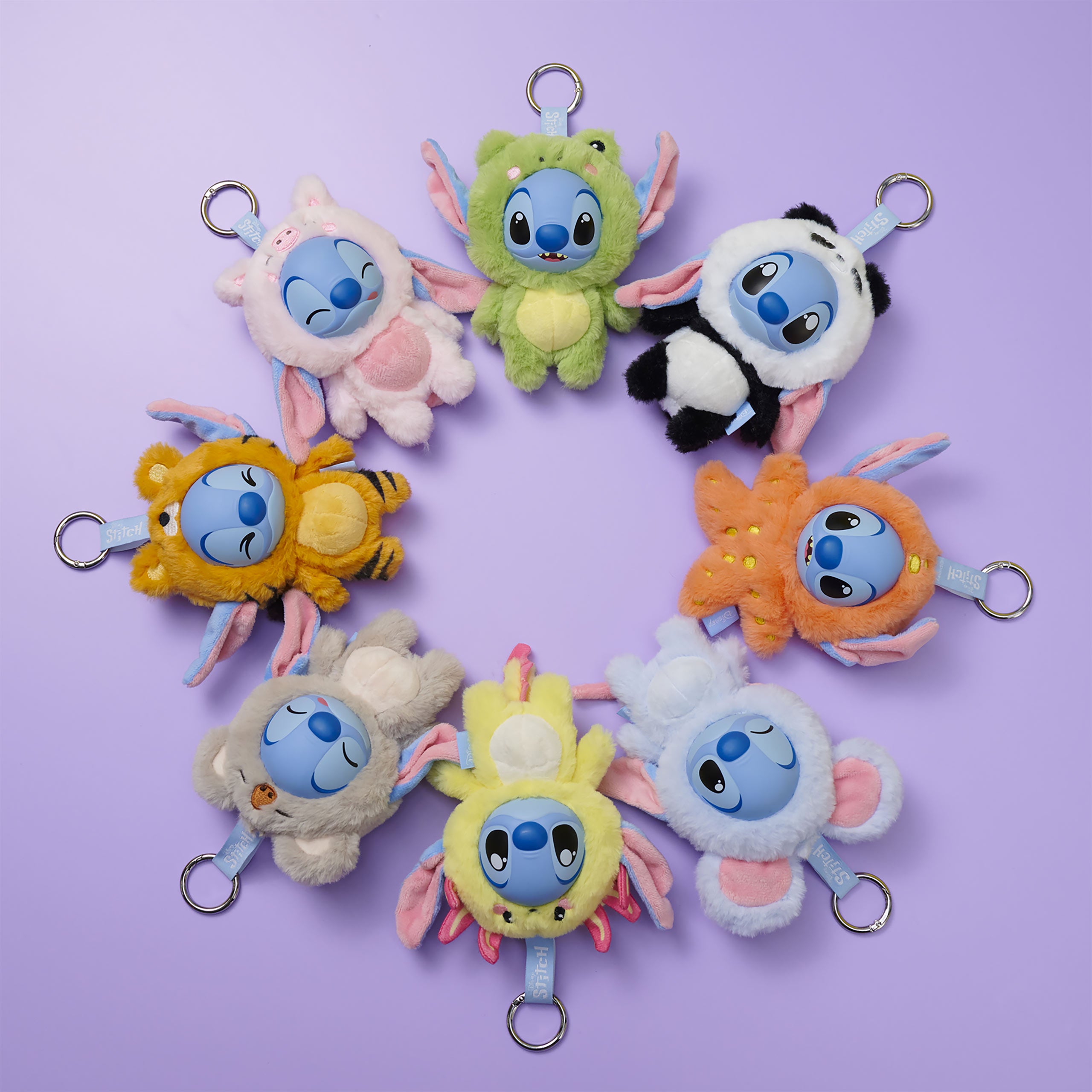 Produktbild Stitch YuYus Plüsch Mystery Schlüsselanhänger - Lilo & Stitch