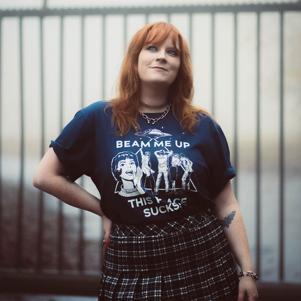 Produktbild Stranger Things - Beam Me Up T-Shirt