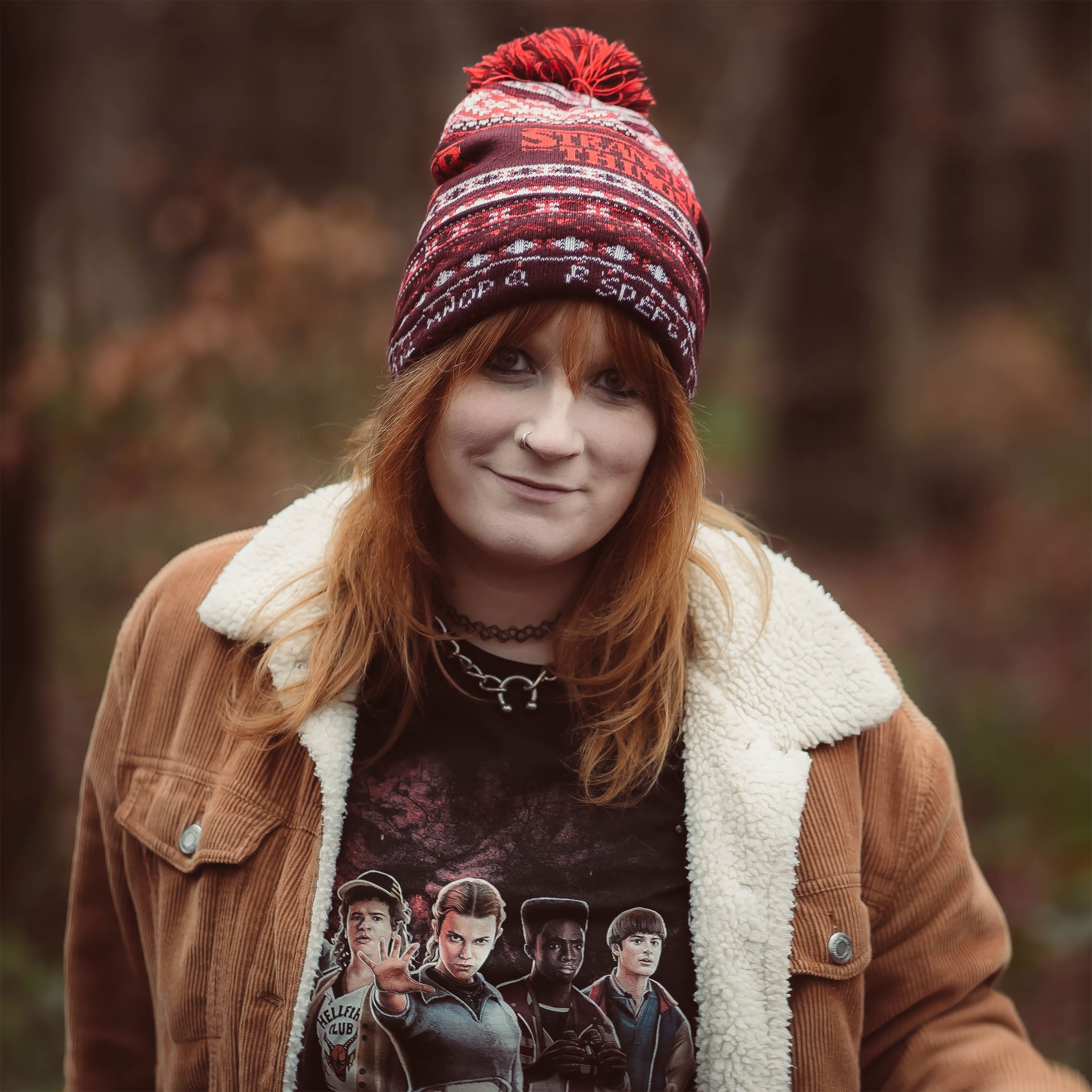 Produktbild Stranger Things - Lights Mütze mit Bommel