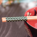 Produktbild Demon Slayer - Tanjiro und Nezuko Kamado Ess-Stäbchen 2er Set