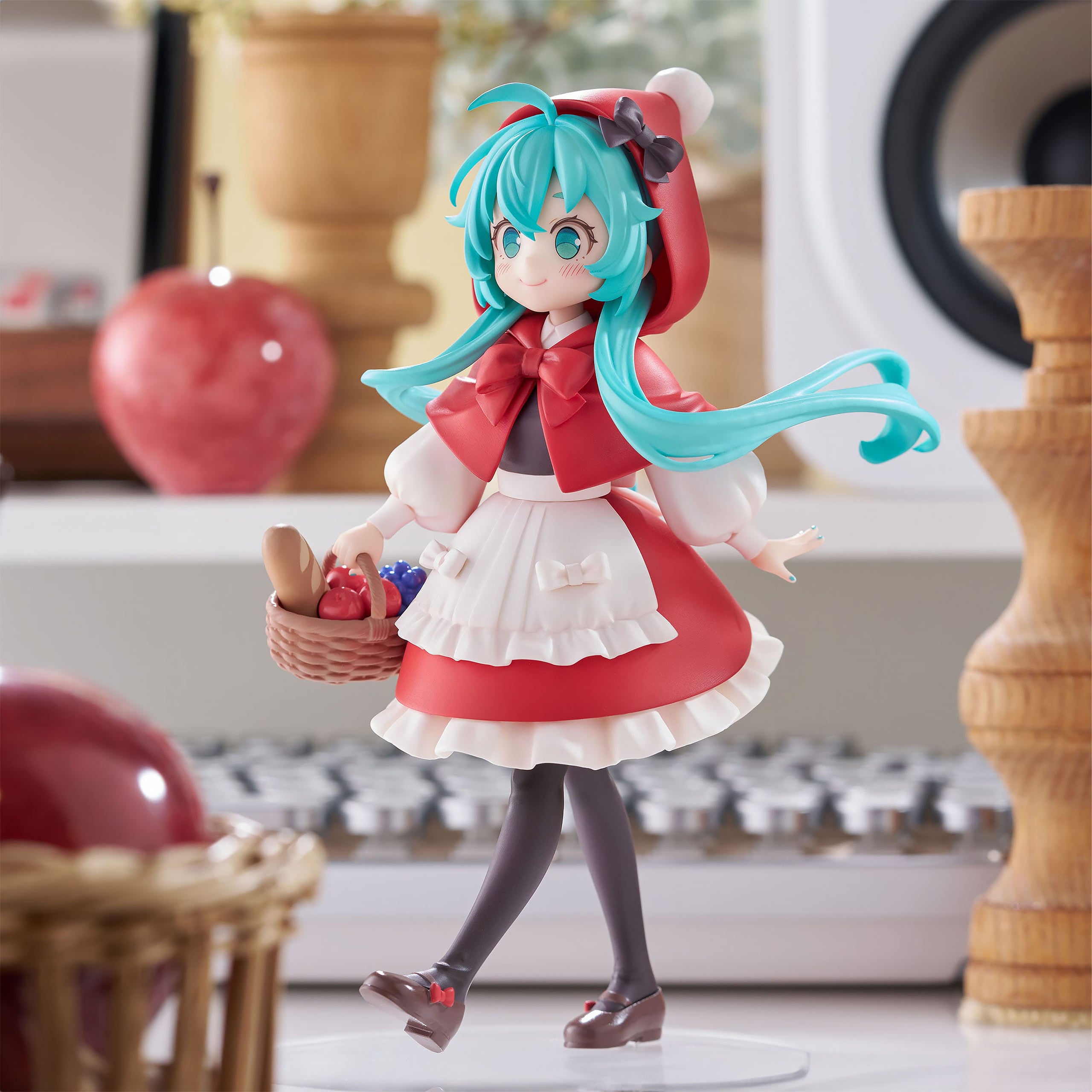 Produktbild Hatsune Miku - Miku Little Red Riding Hood Desktop Figur