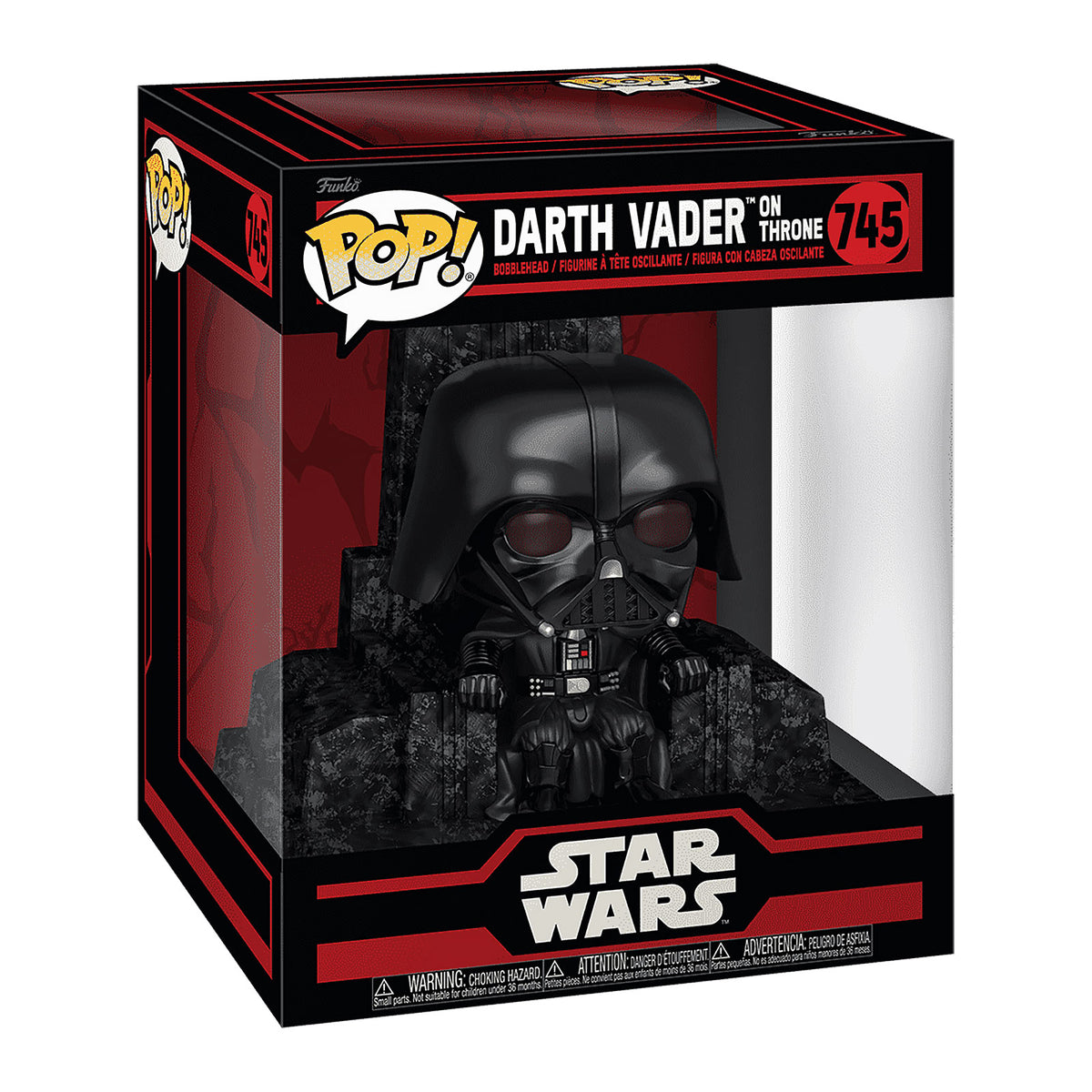 Produktbild Star Wars - Darth Vader auf Throne Deluxe Funko Pop Figur
