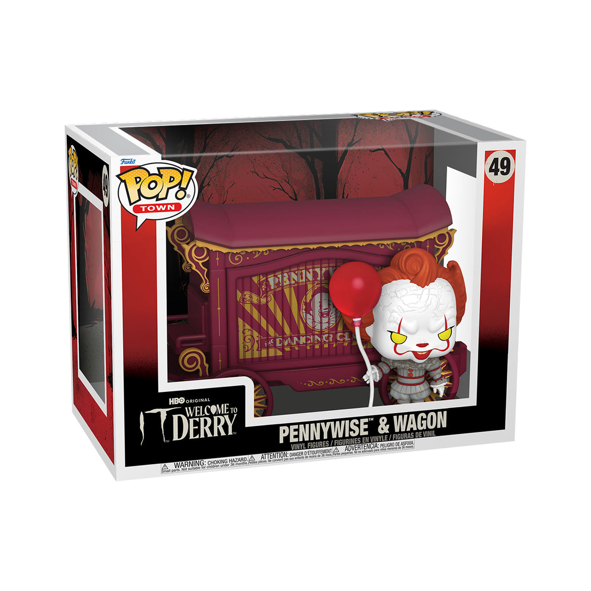 Produktbild Stephen Kings ES - Pennywise mit Wagon Funko Pop Figur