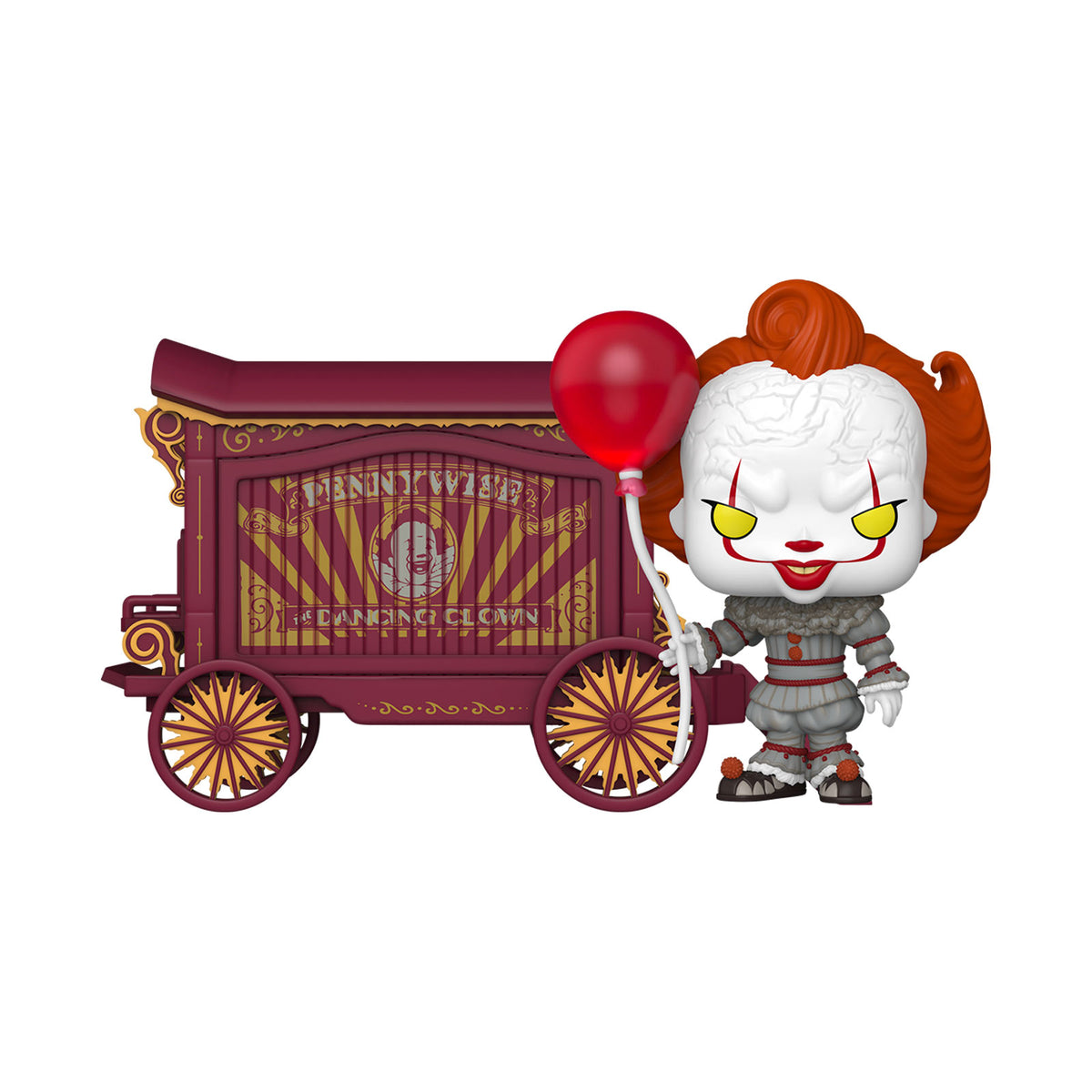 Produktbild Stephen Kings ES - Pennywise mit Wagon Funko Pop Figur