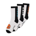 Produktbild Glumanda, Gengar und Evoli Socken 3er Set - Pokemon