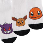 Produktbild Glumanda, Gengar und Evoli Socken 3er Set - Pokemon