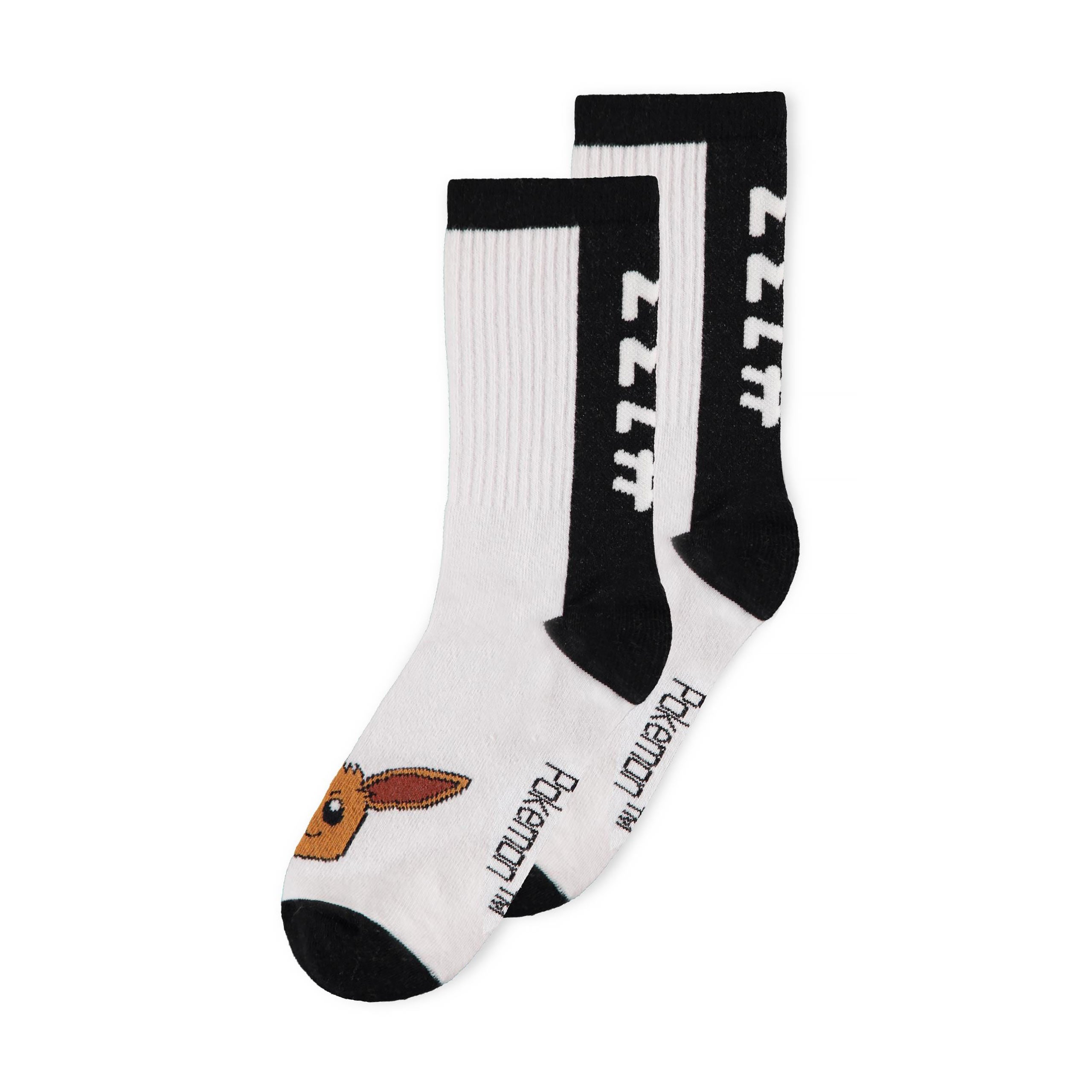 Produktbild Glumanda, Gengar und Evoli Socken 3er Set - Pokemon