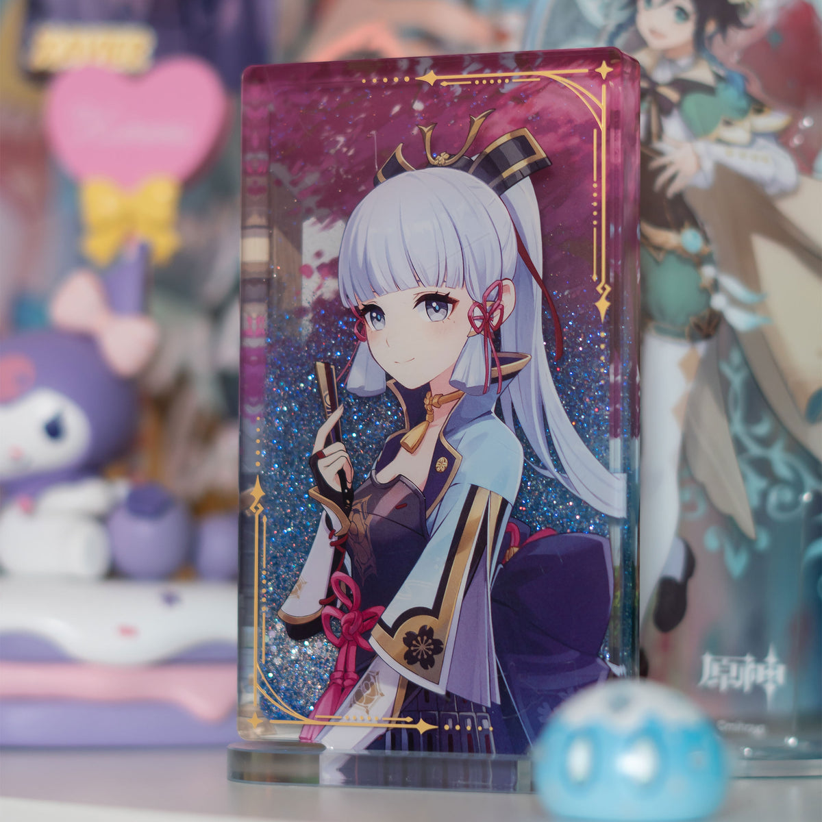 Produktbild Genshin Impact - Kamisato Ayaka Acryl Ornament mit Glitter