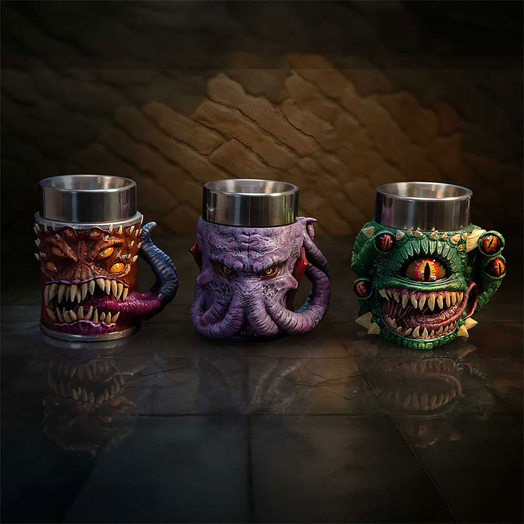 Produktbild Dungeons & Dragons - Mini Monster Tiny Krüge 3er Set