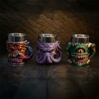 Produktbild Dungeons & Dragons - Mini Monster Tiny Krüge 3er Set