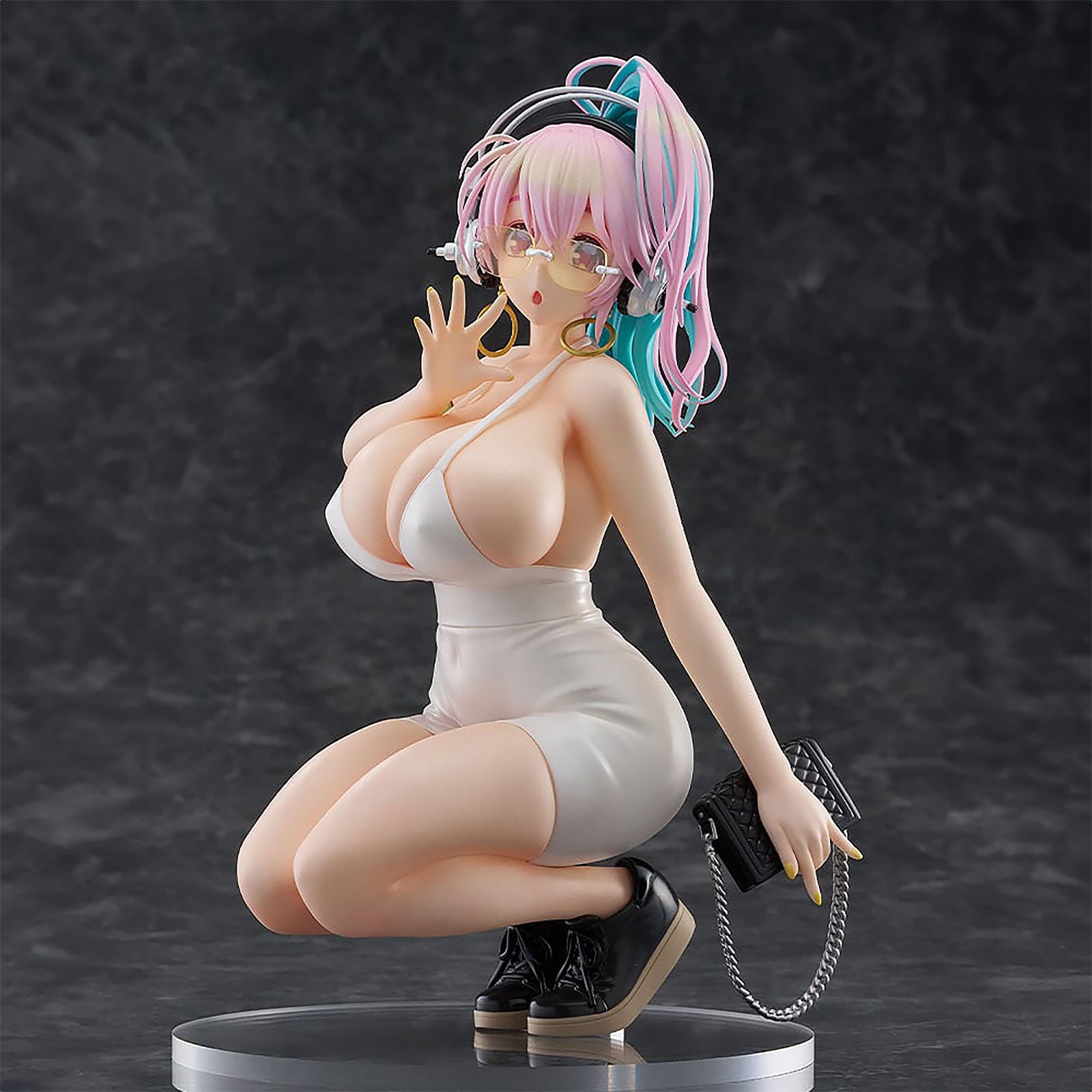 Produktbild Super Sonico - Pop Up Parade Figur 15th Mini Dress Version