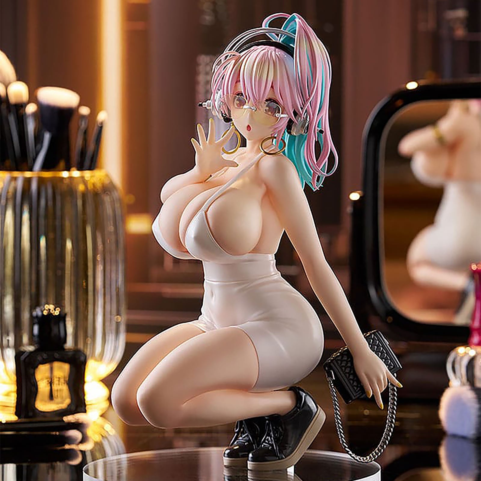 Produktbild Super Sonico - Pop Up Parade Figur 15th Mini Dress Version