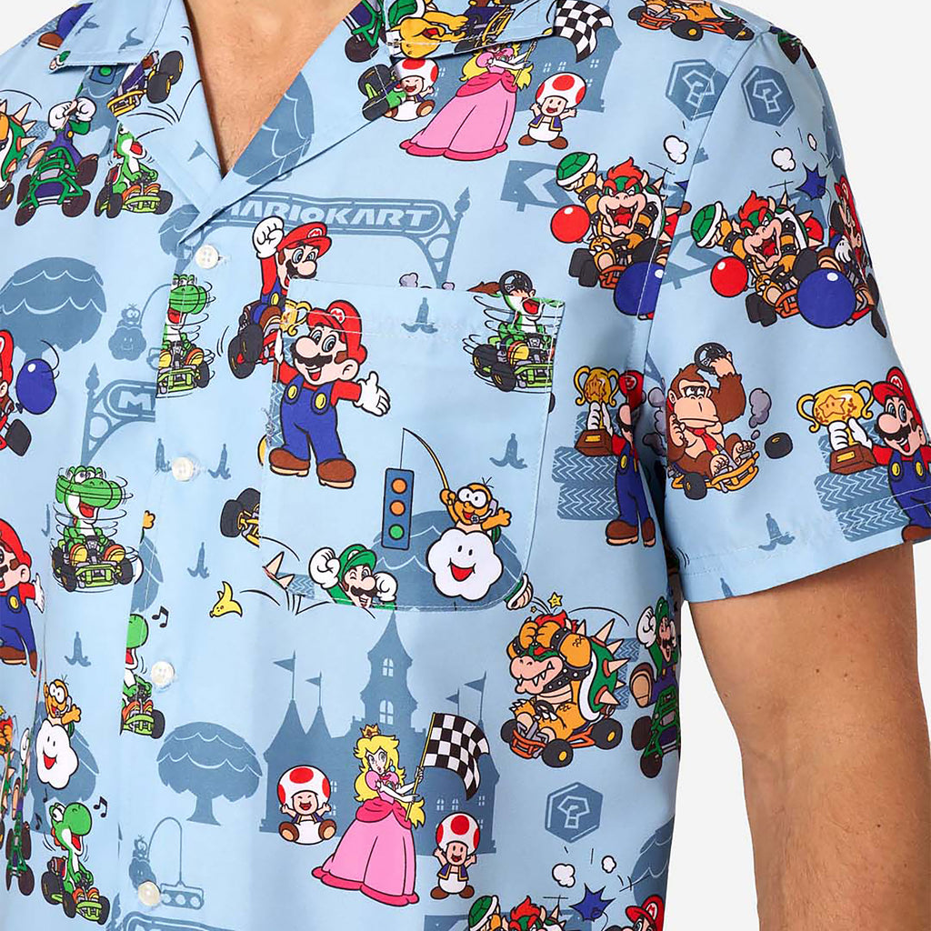 Produktbild Super Mario - Mario Kart Kurzarm-Hemd