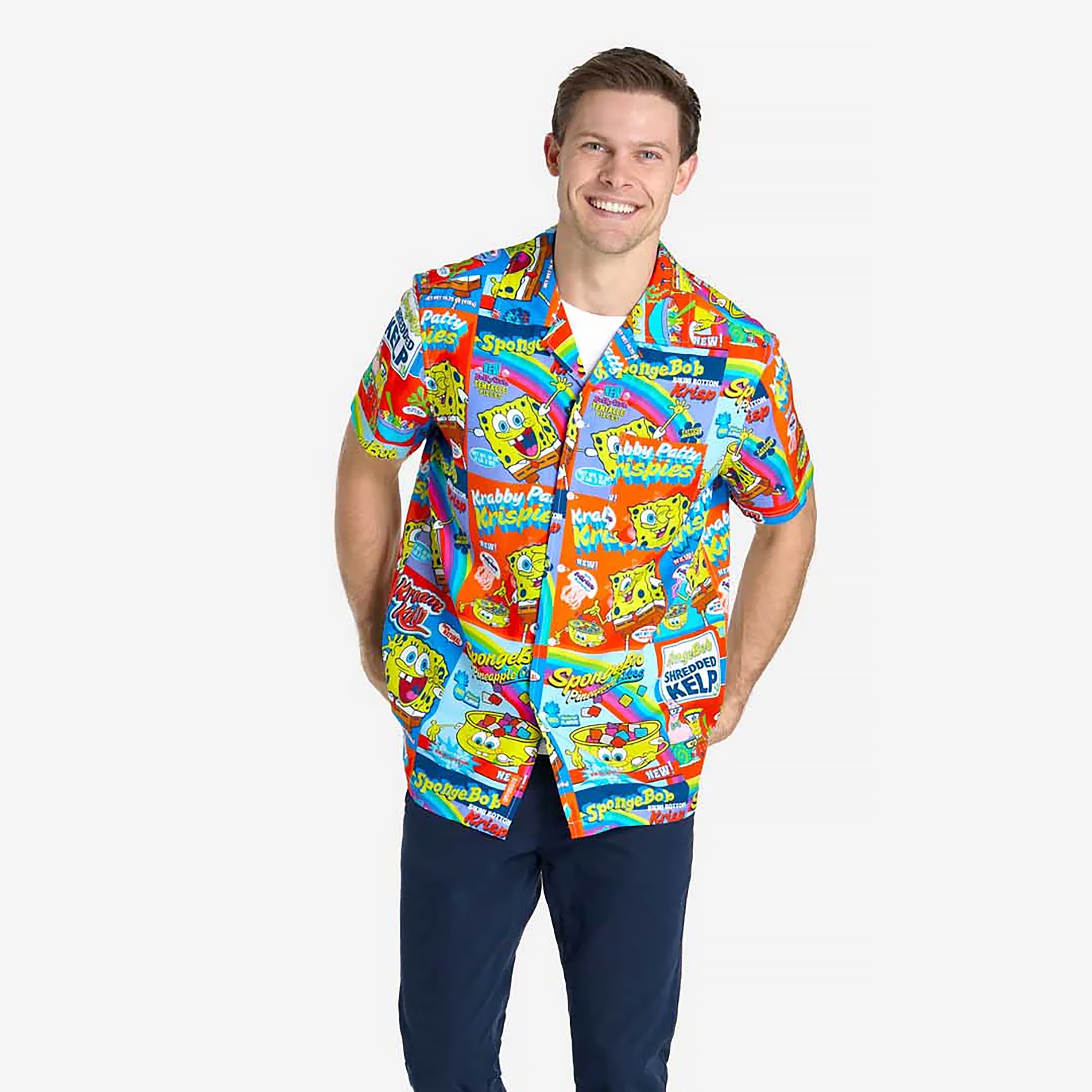 Produktbild SpongeBob - Breakfast Kurzarm-Hemd