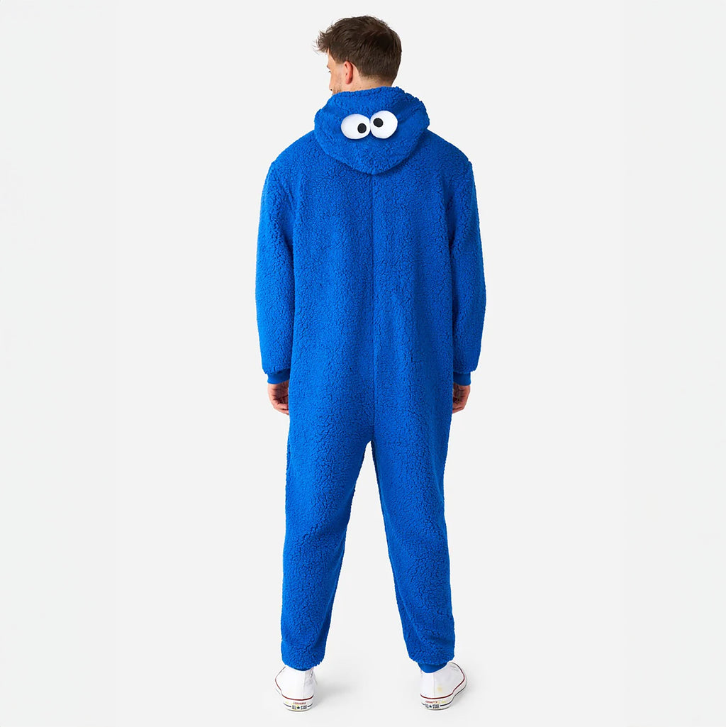 Produktbild Sesamstraße - Cookie Monster Plüsch Onesie für Erwachsene