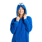 Produktbild Sesamstraße - Cookie Monster Plüsch Onesie für Erwachsene