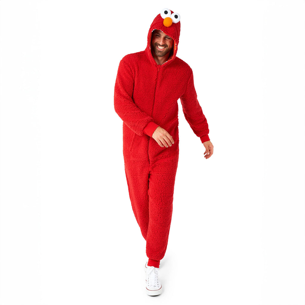 Produktbild Sesamstraße - Elmo Plüsch Onesie für Erwachsene