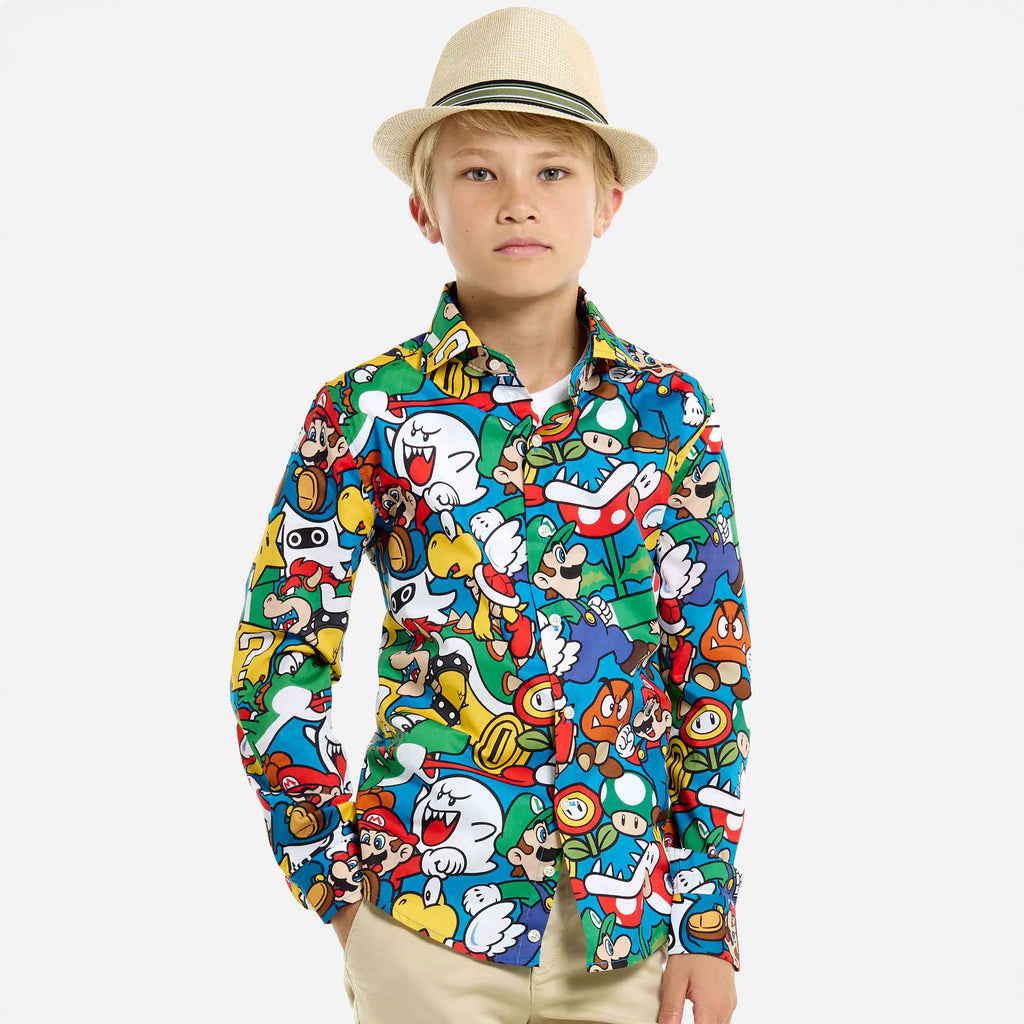 Produktbild Super Mario - Characters Hemd für Kinder