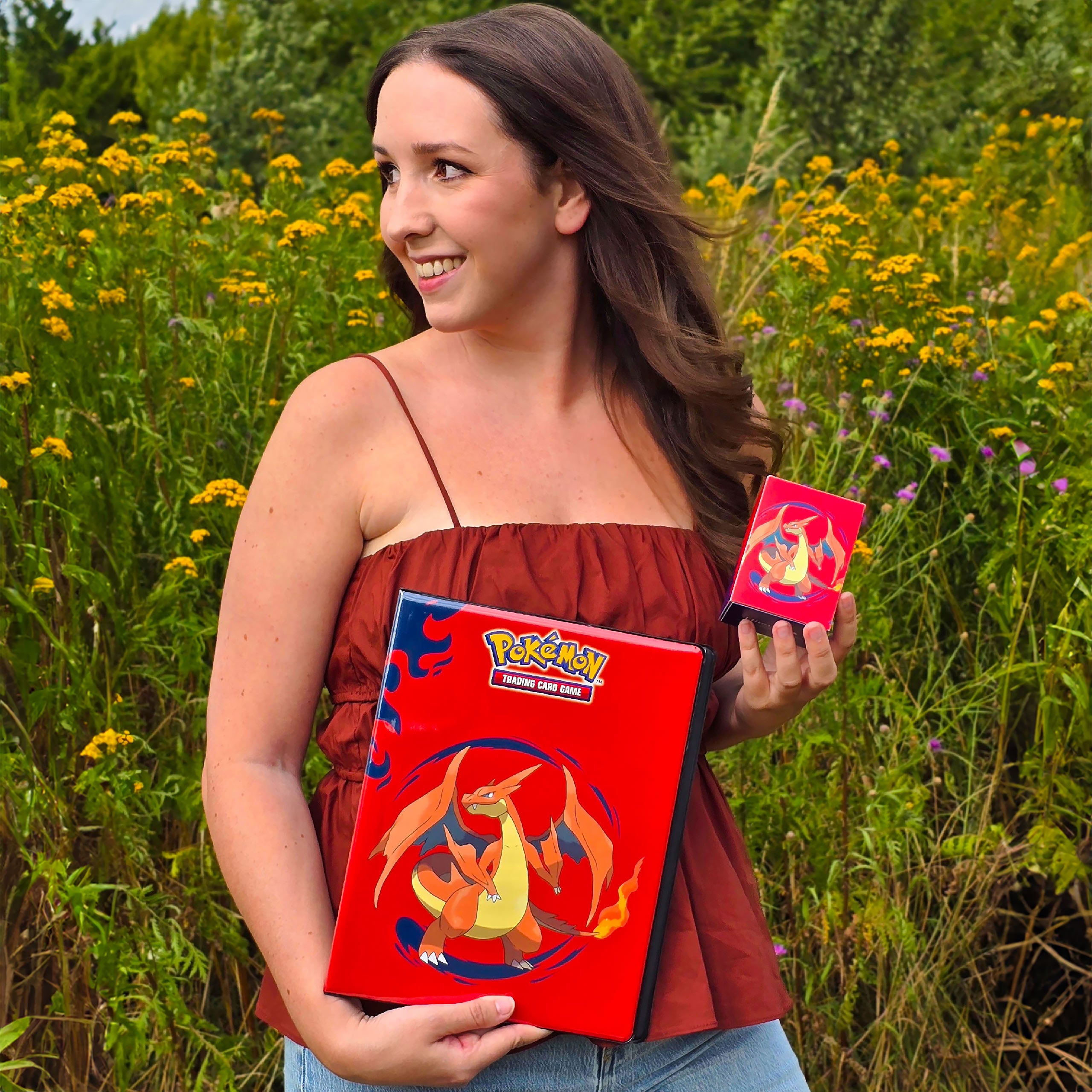 Produktbild Pokemon - Mega Charizard X und Mega Charizard Y Sammelkarten Album