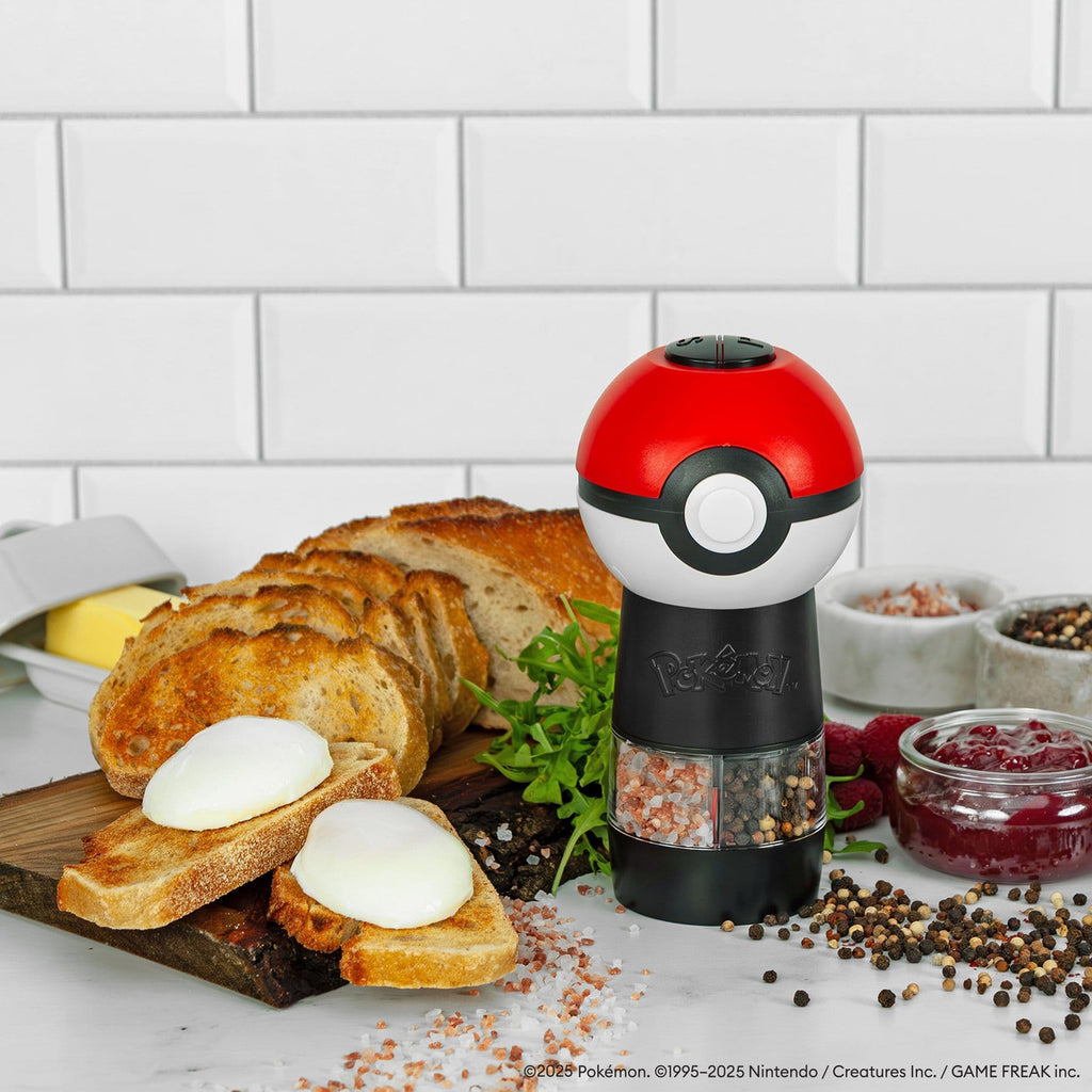 Produktbild Pokemon - Pokeball Elektrische Salz & Pfeffermühle