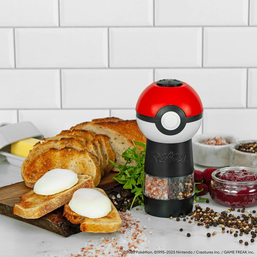 Produktbild Pokemon - Pokeball Elektrische Salz & Pfeffermühle