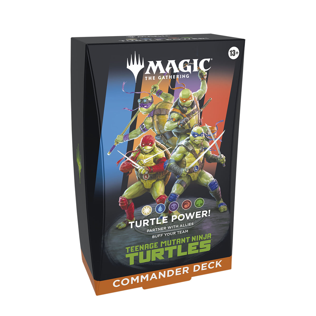 Produktbild Teenage Mutant Ninja Turtles - Turtle Power Commander Deck deutsche Version - Magic The Gathering