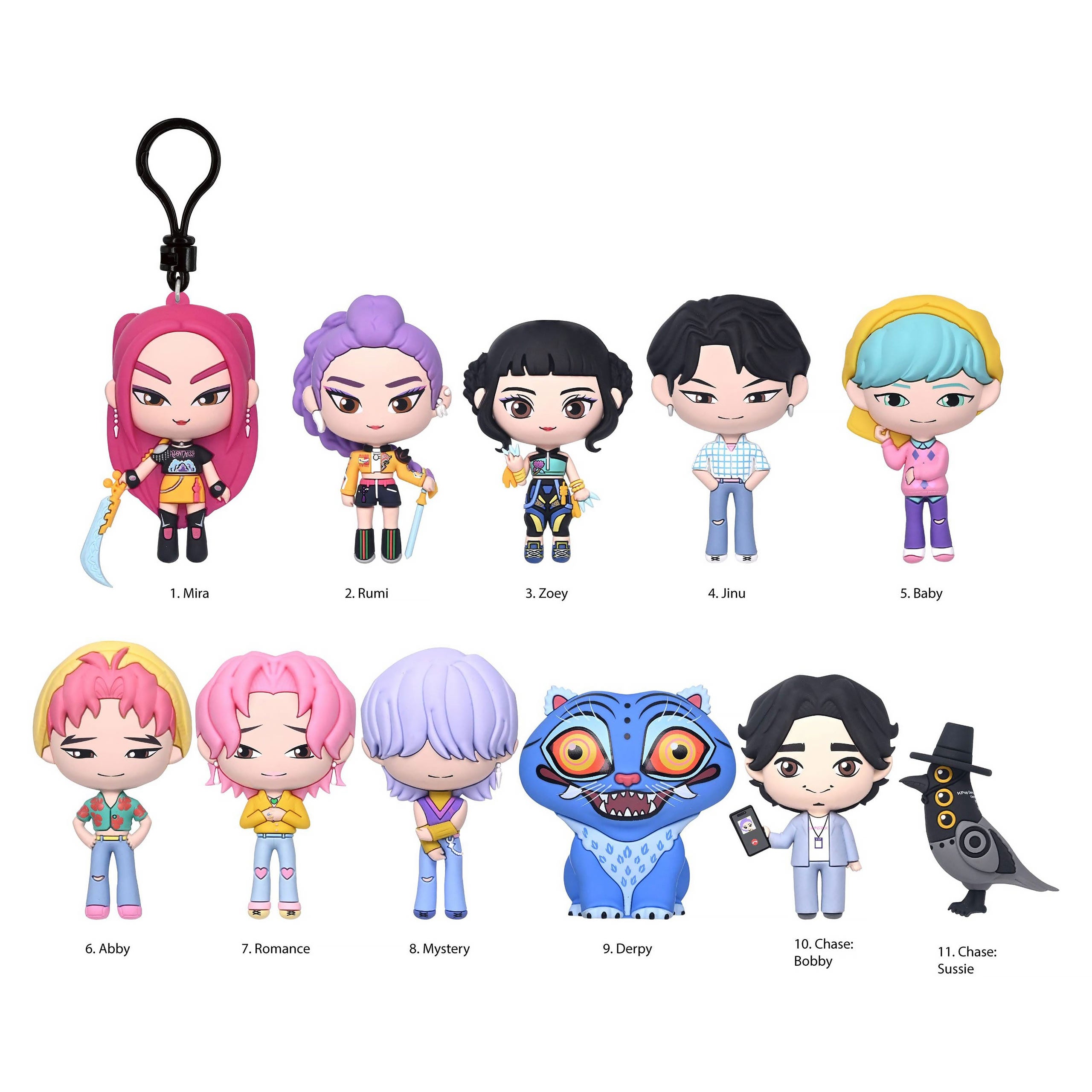 Produktbild KPop Demon Hunters - Mystery Taschenanhänger Series 1