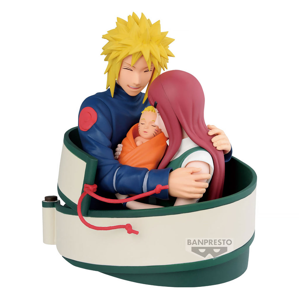 Produktbild Naruto 72 Series - Minato, Naruto und Kushina Figurenset