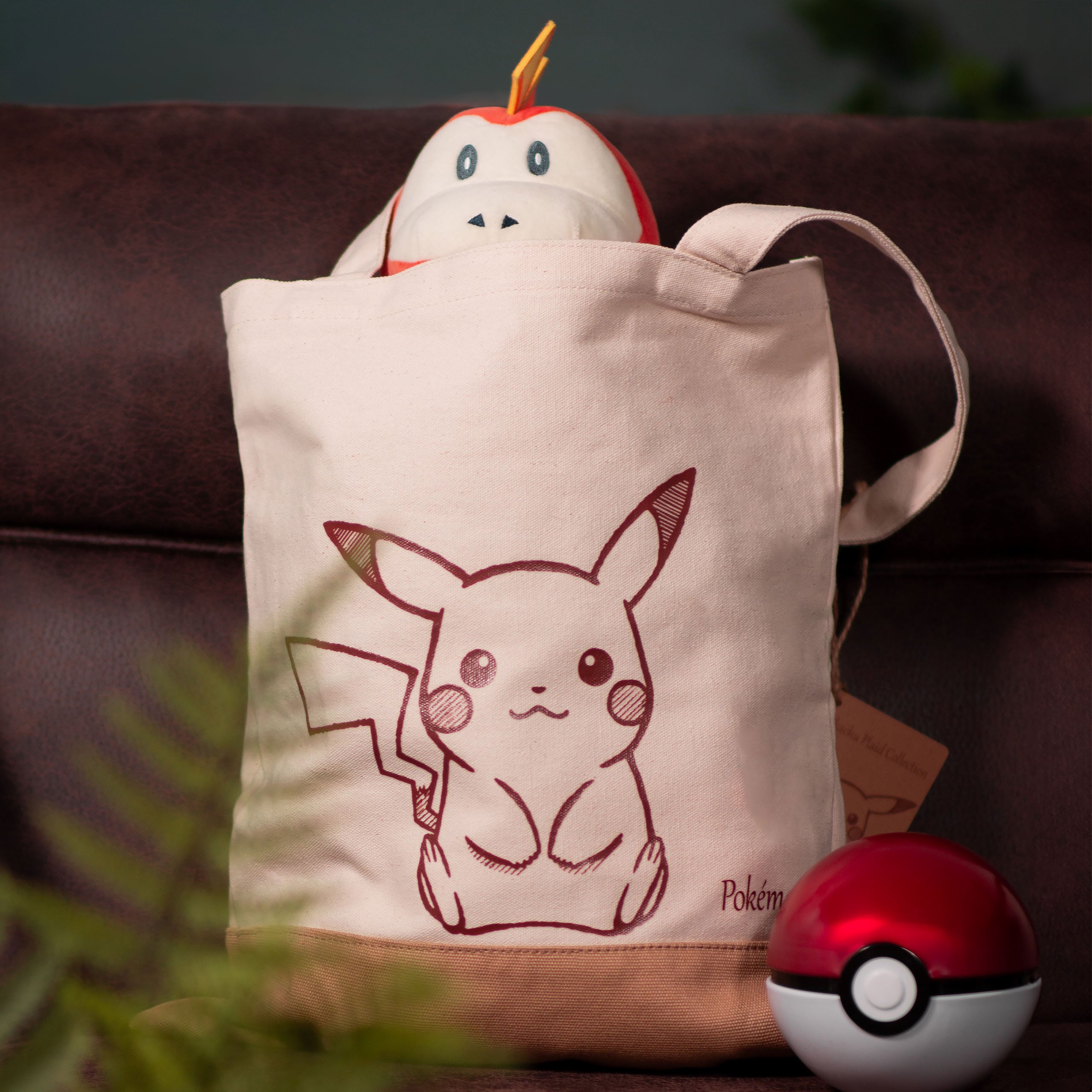 Produktbild Pikachu Sketch Shopper Tasche - Pokemon