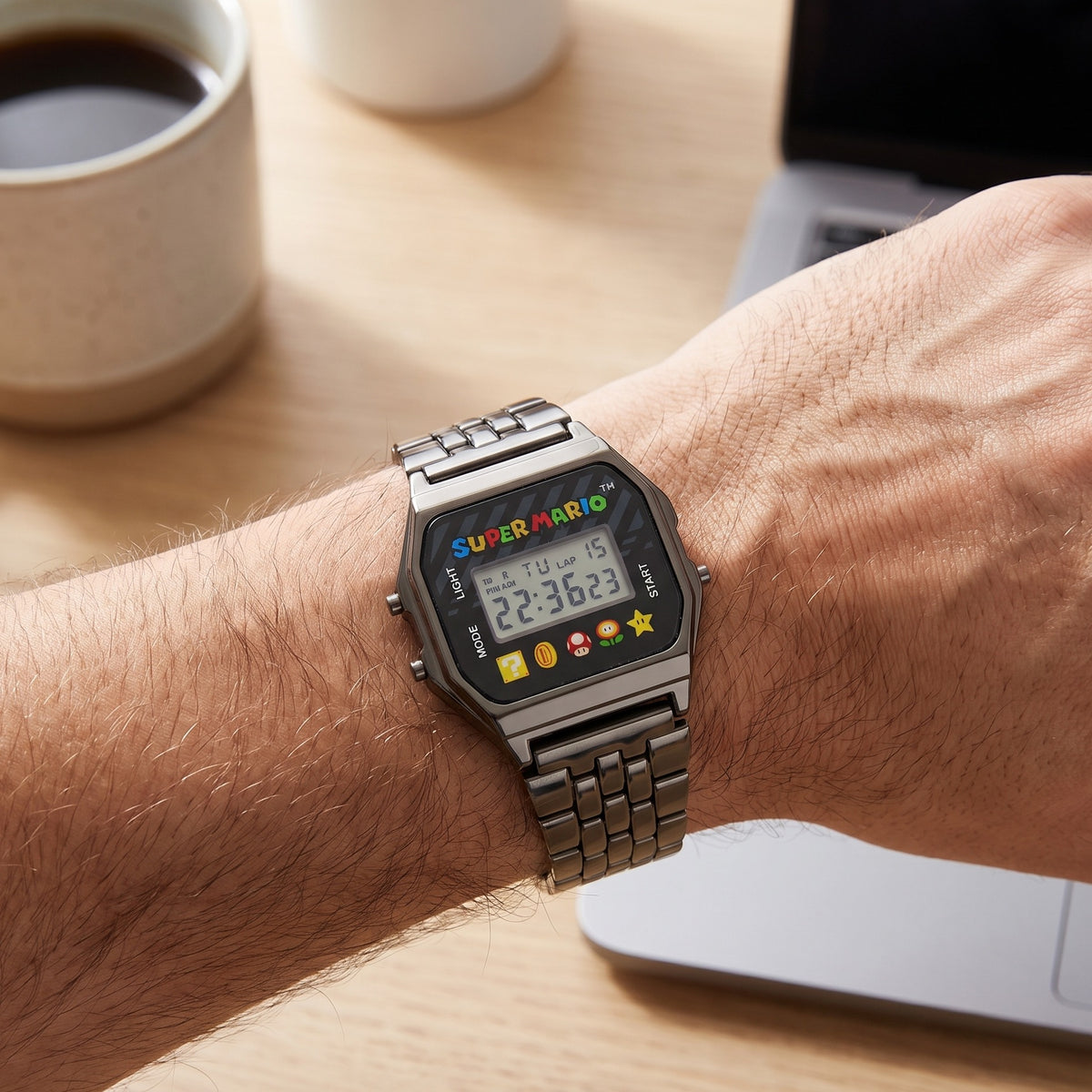 Produktbild Super Mario - Icons Armbanduhr