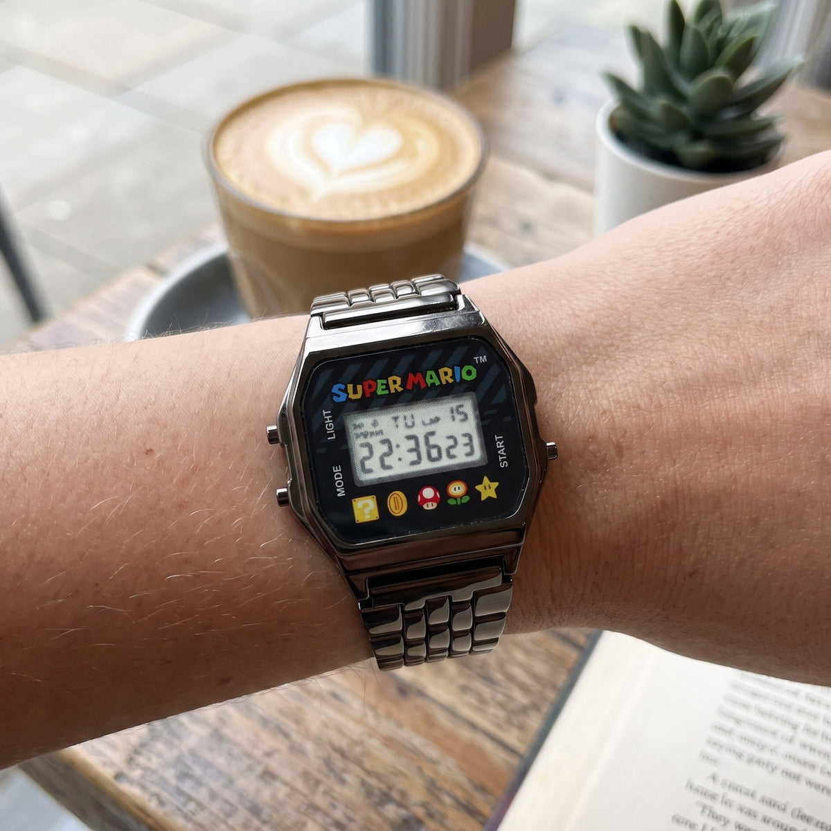 Produktbild Super Mario - Icons Armbanduhr