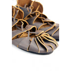 Produktbild Mittelalter Bundschuhe aus Nubukleder braun