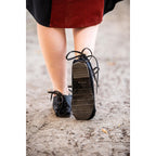 Produktbild Mittelalter Bundschuhe aus Nubukleder schwarz