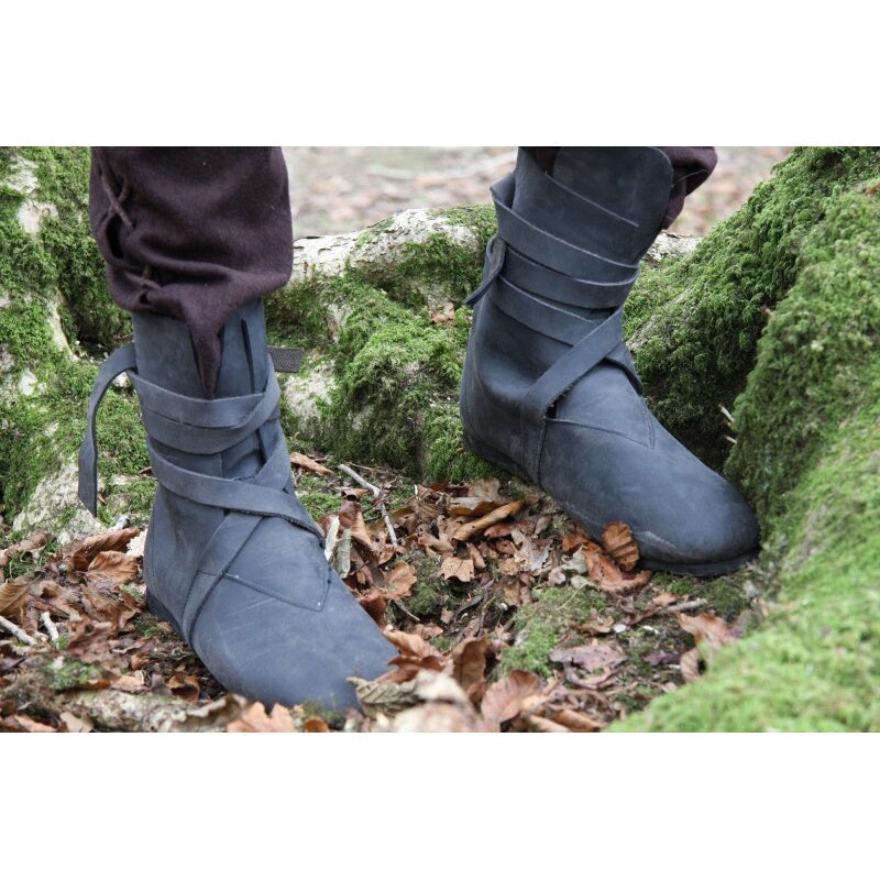 Produktbild Haithabu Stiefel aus Nubukleder Floki schwarz