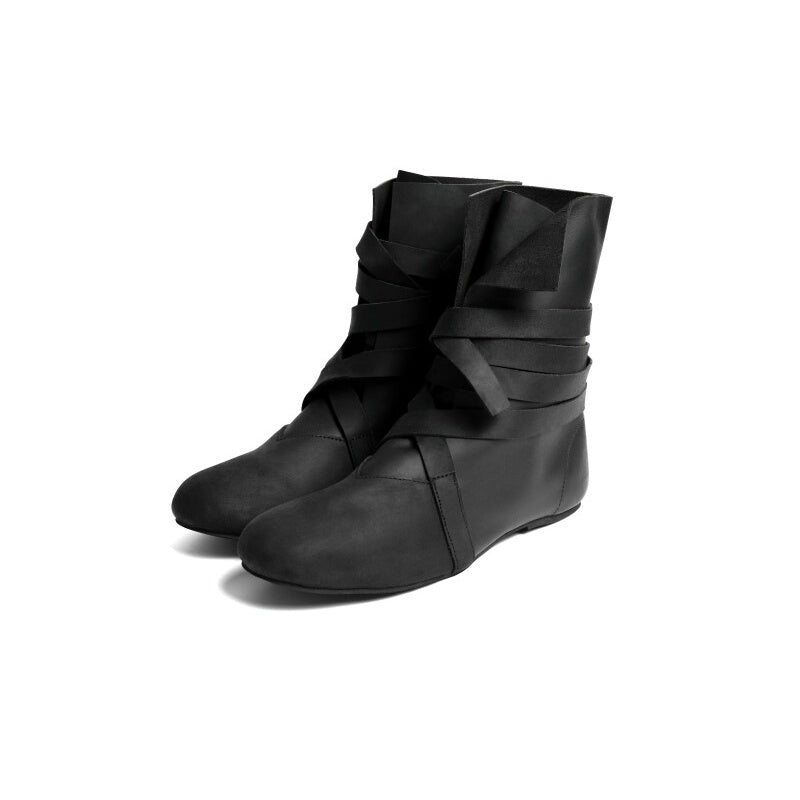 Produktbild Haithabu Stiefel aus Nubukleder Floki schwarz
