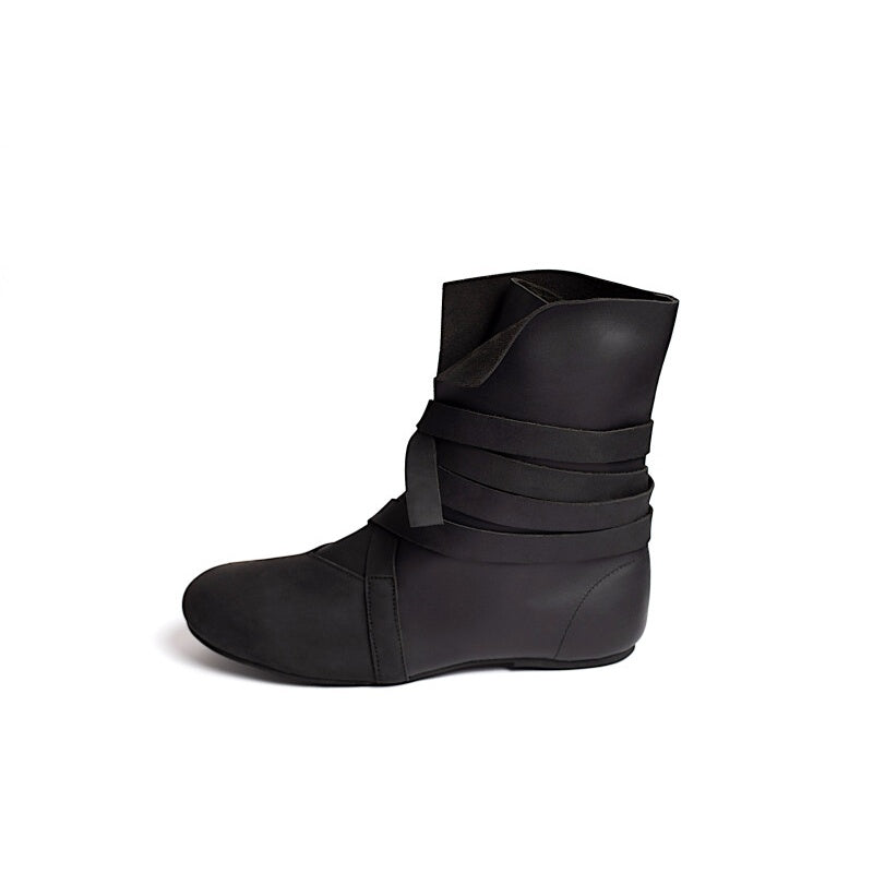 Produktbild Haithabu Stiefel aus Nubukleder Floki schwarz