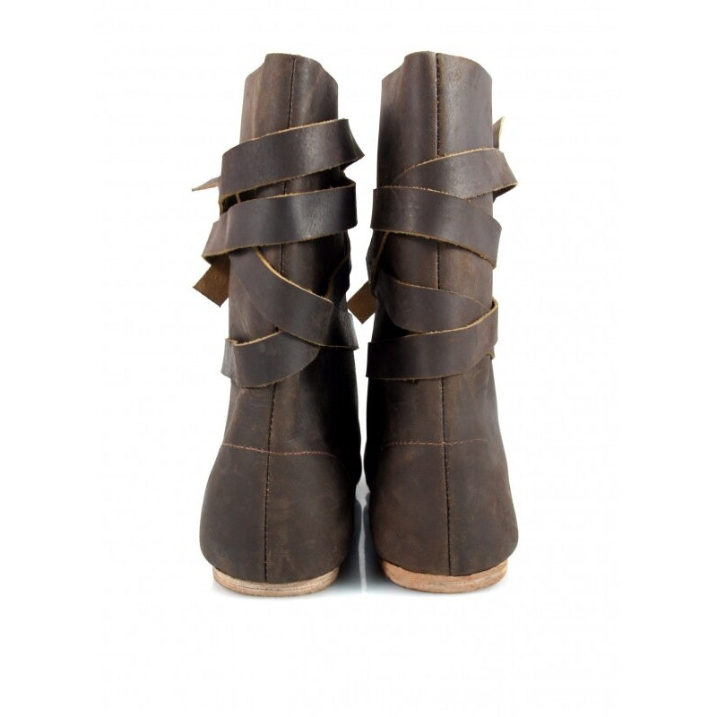 Produktbild Mittelalter Haithabu Stiefel mit Ledersohle Sjur braun