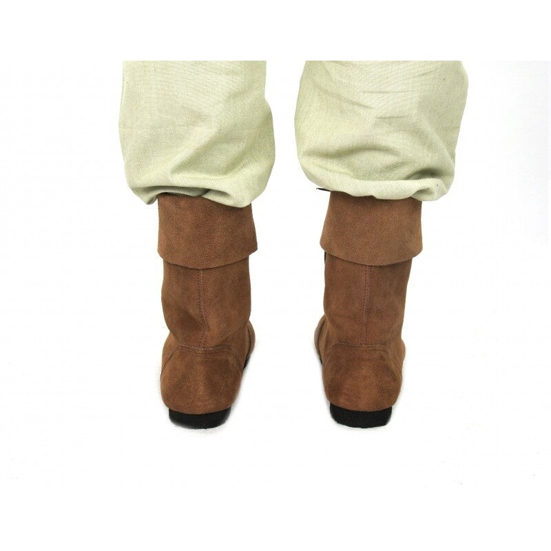 Produktbild Mittelalter Stiefel Aurin mit Stulpe braun