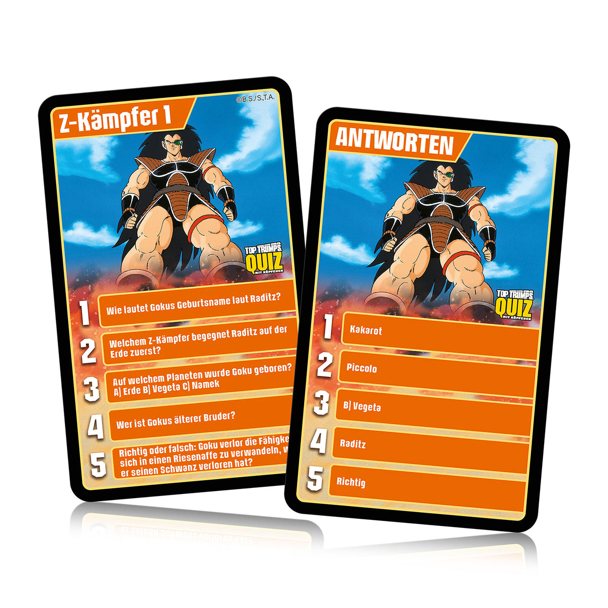 Produktbild Dragon Ball Z - Top Trumps Quiz