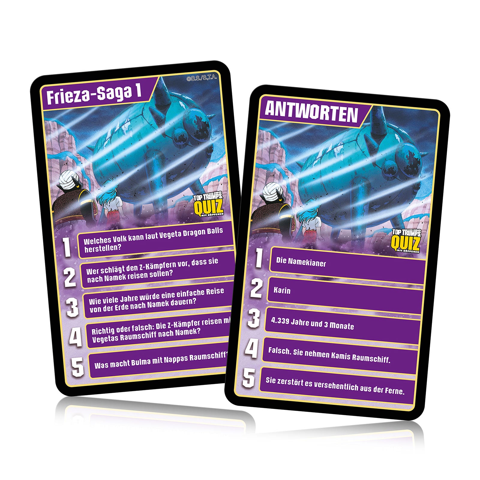 Produktbild Dragon Ball Z - Top Trumps Quiz