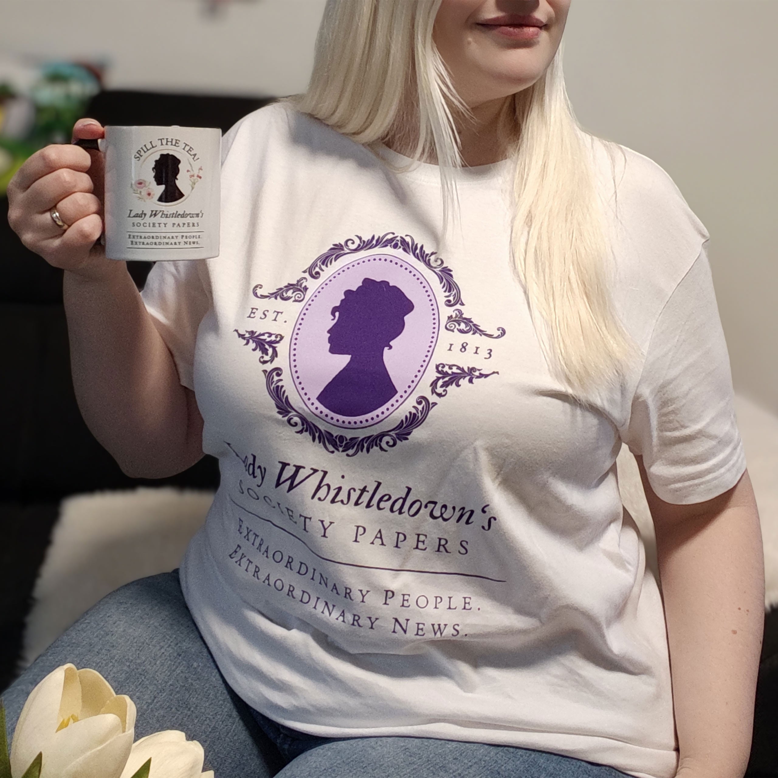 Produktbild Society Papers T-Shirt für Bridgerton Fans