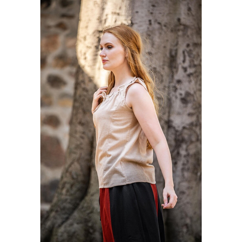 Product image Medieval Summer Blouse Adele sleeveless beige