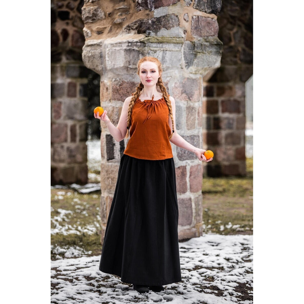 Produktbild Mittelalter Sommerbluse Adele ärmellos rot