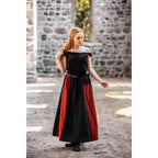 Produktbild Mittelalter Sommerbluse Adele ärmellos schwarz