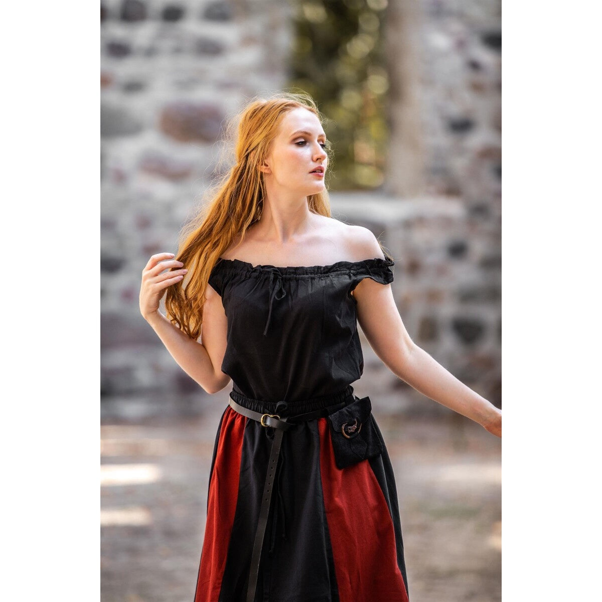 Product image Medieval Summer Blouse Adele sleeveless black