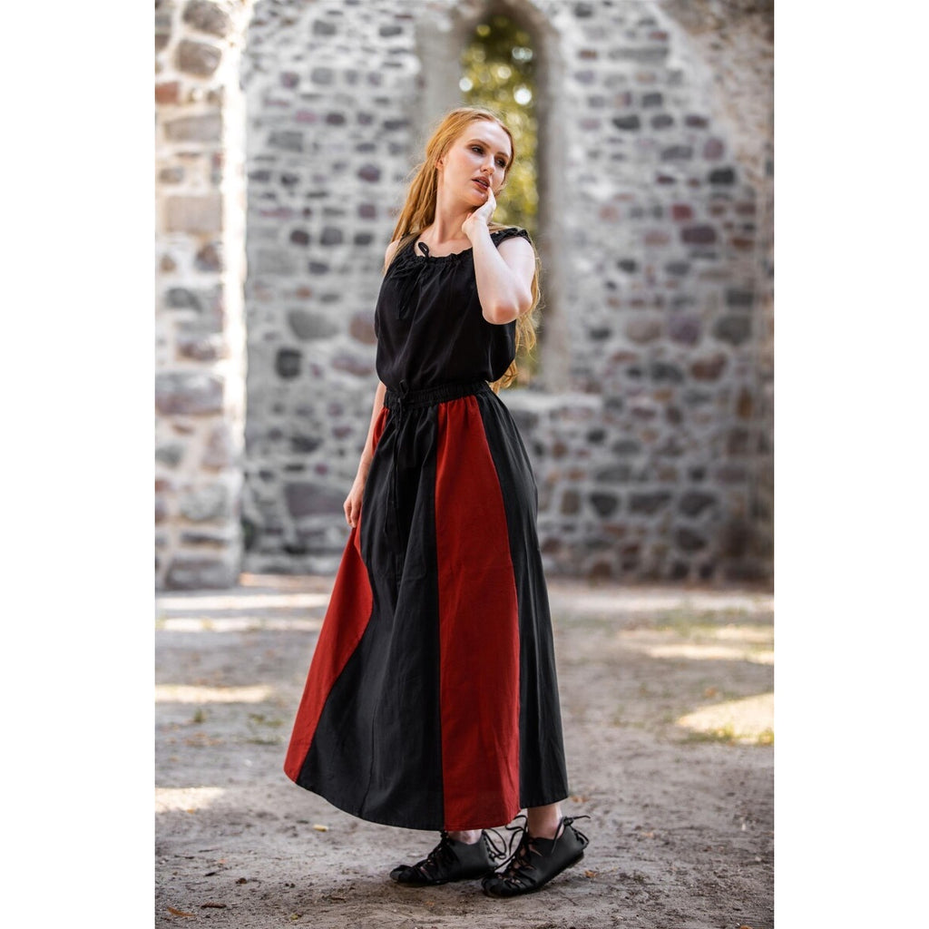 Produktbild Mittelalter Sommerbluse Adele ärmellos schwarz