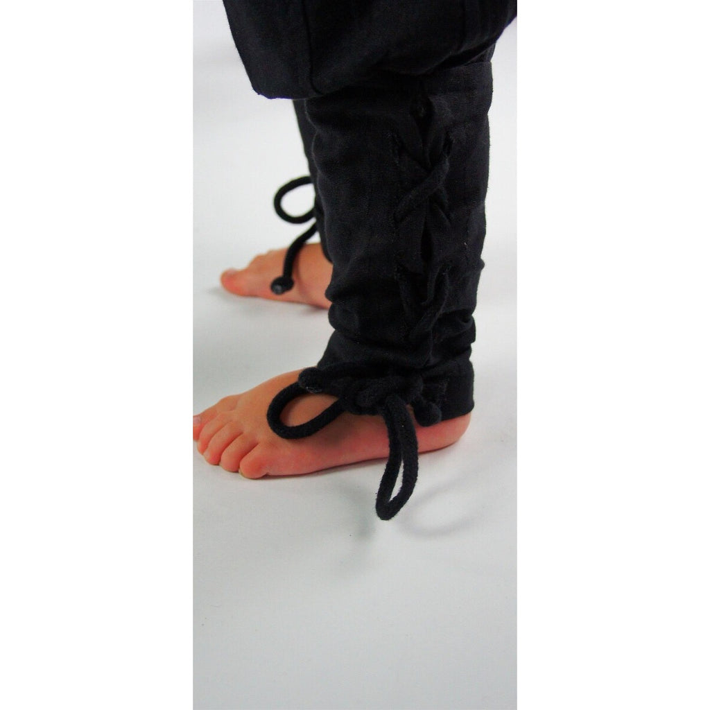 Produktbild Mittelalter Hose Jecklein mit Beinschnürung schwarz