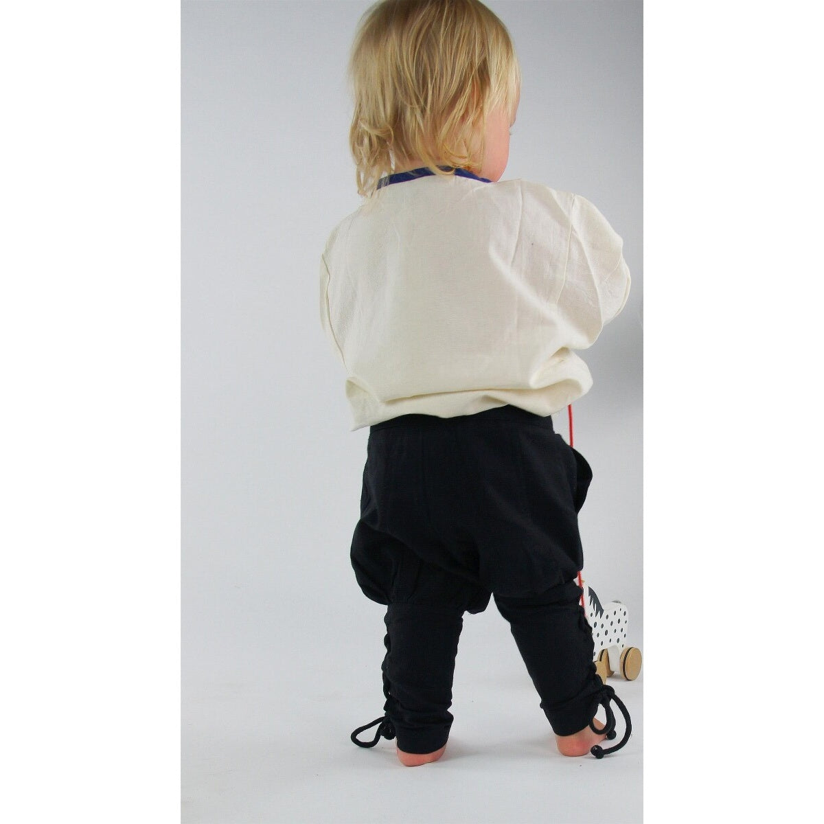 Produktbild Mittelalter Hose Jecklein mit Beinschnürung schwarz